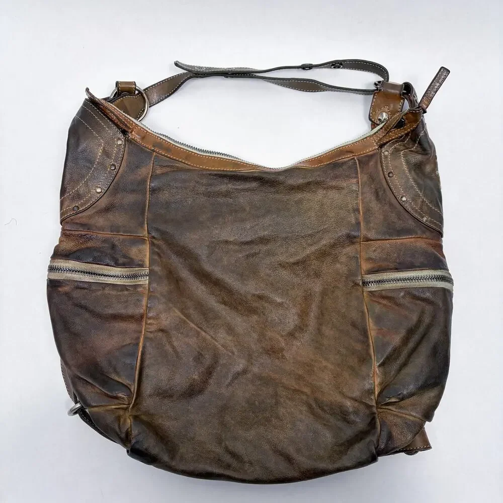 Campomaggi Braided Leather Hobo Bag